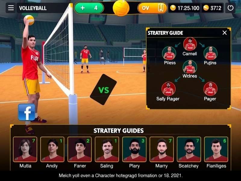 Volley Aces Hyderabad strategy guide showing player formations